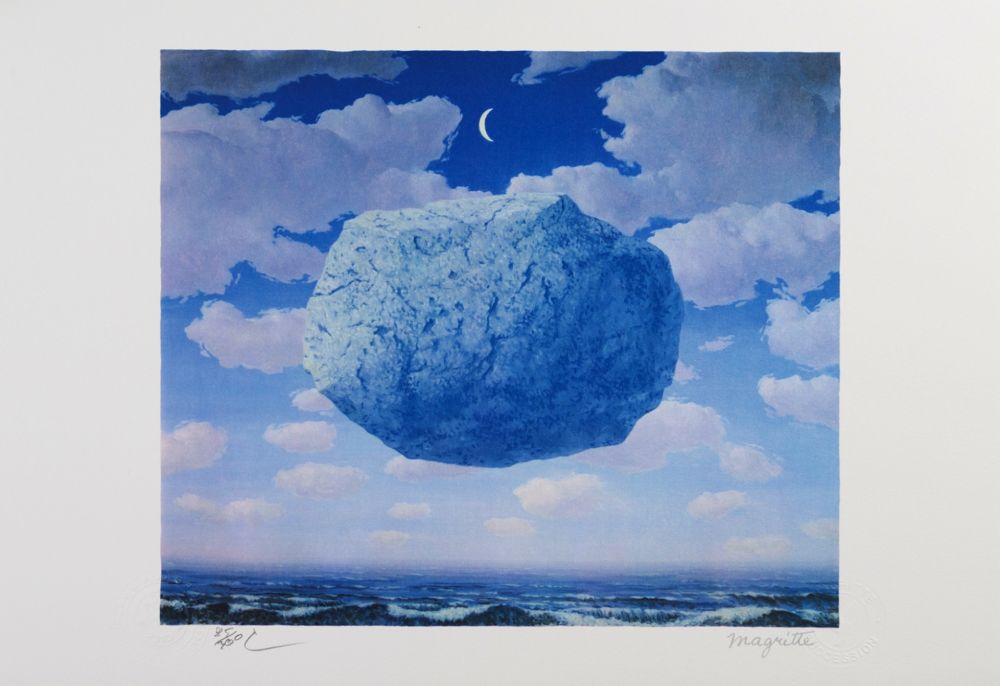 リトグラフ Magritte - La Fleche de Zenon