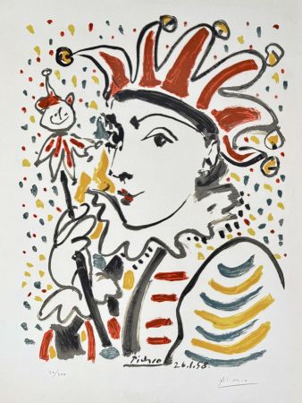 リトグラフ Picasso - La Folie 