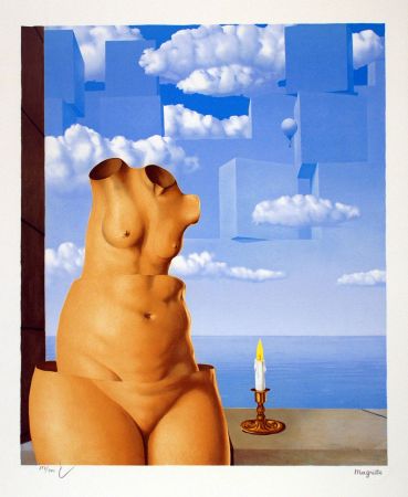 リトグラフ Magritte - La Folie des Grandeurs II