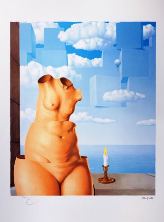 リトグラフ Magritte - La Folie des Grandeurs II (Megalomania)