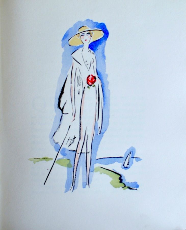 ステンシル Van Dongen - La Garconne, Woman with cane