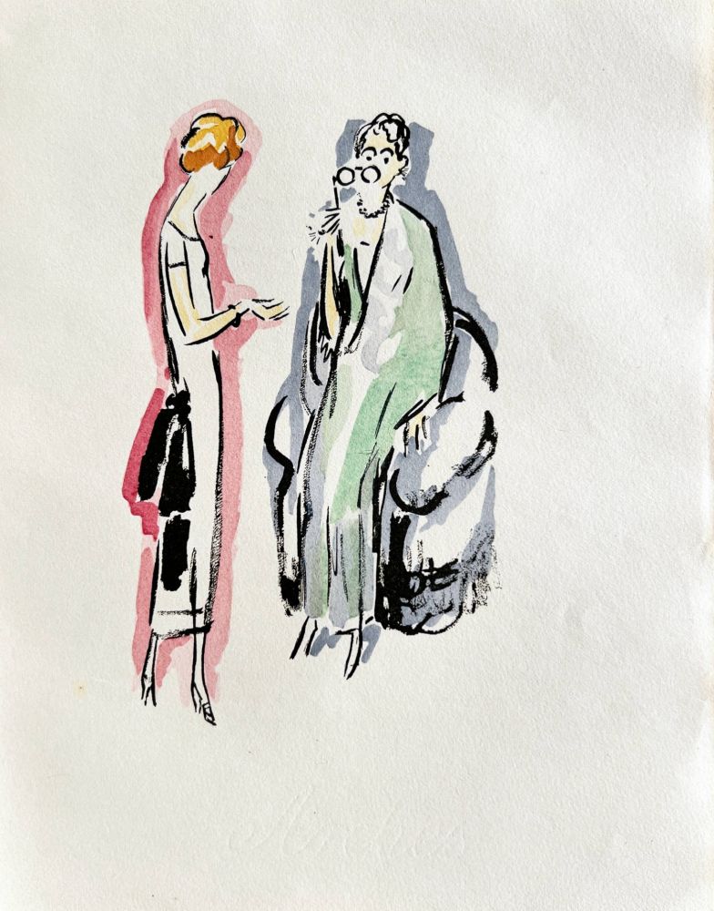 リトグラフ Van Dongen - La Garçonne