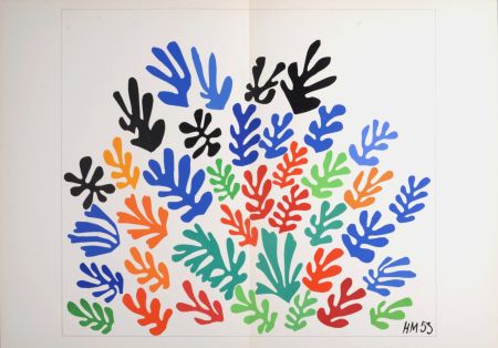 リトグラフ Matisse - La Gerbe, 1958