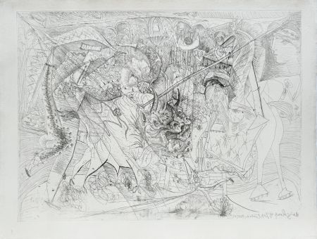 エッチング Picasso - La Grande Corrida