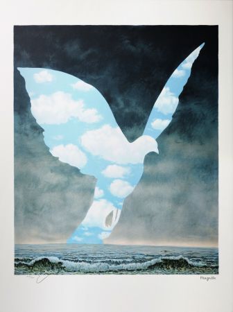 リトグラフ Magritte - La Grande Famille (The Large Family)