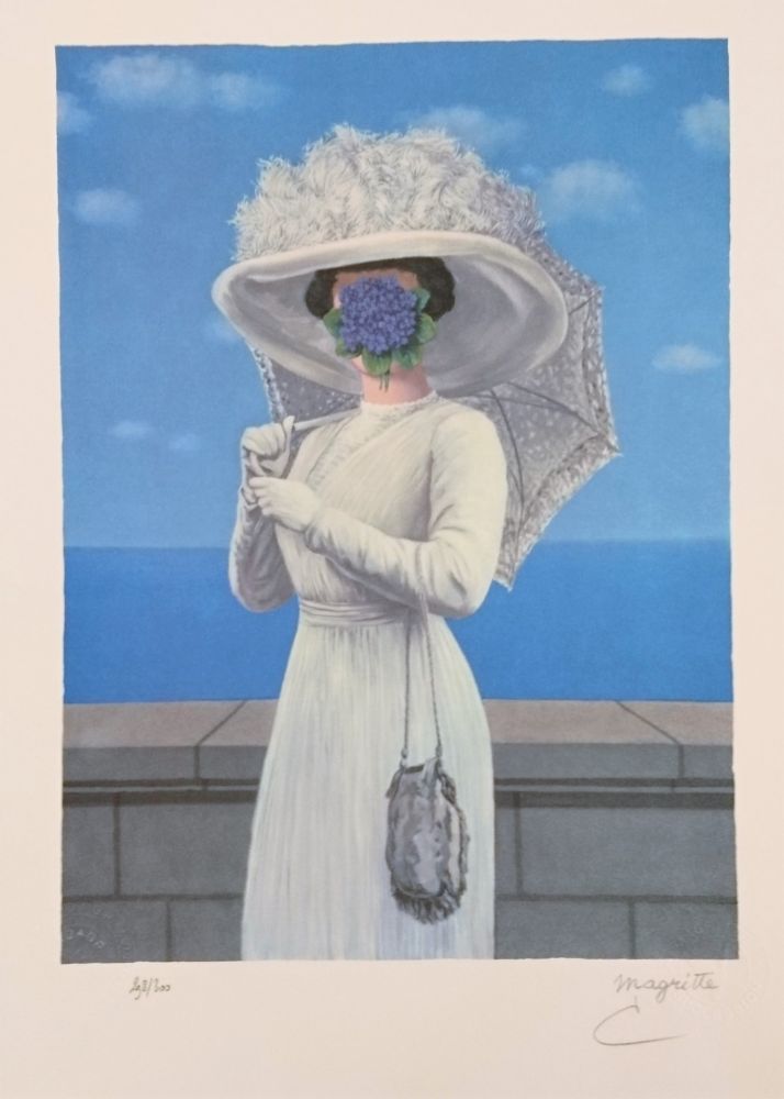 リトグラフ Magritte - La Grande Guerre