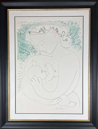 リトグラフ Picasso - La Grande Maternité