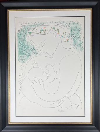 リトグラフ Picasso - La Grande Maternité
