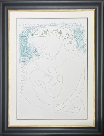 リトグラフ Picasso - La Grande Maternité, 1963