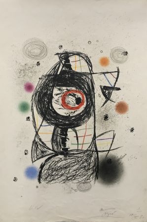 リトグラフ Miró - La Jalouse