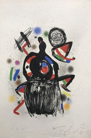 リトグラフ Miró - La Jeteuse de Sorts