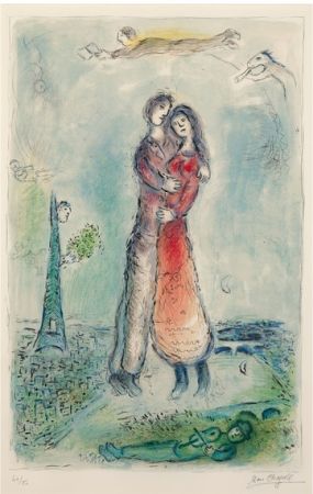 リトグラフ Chagall - La Joie