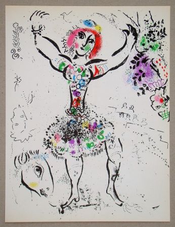 リトグラフ Chagall - La Jongleuse