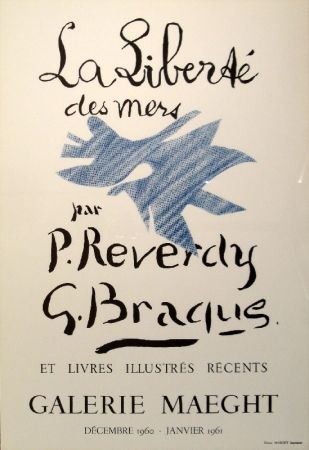 リトグラフ Braque - La Liberté des mers