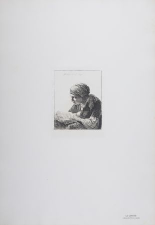 輪転グラビア印刷 Rembrandt - La Liseuse