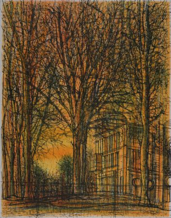 リトグラフ Carzou - La Maison dans les arbres, 1962
