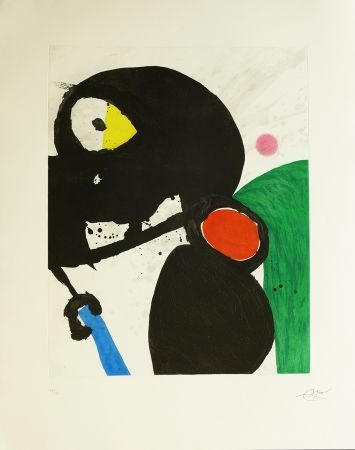 彫版 Miró - La mangeuse de crabes