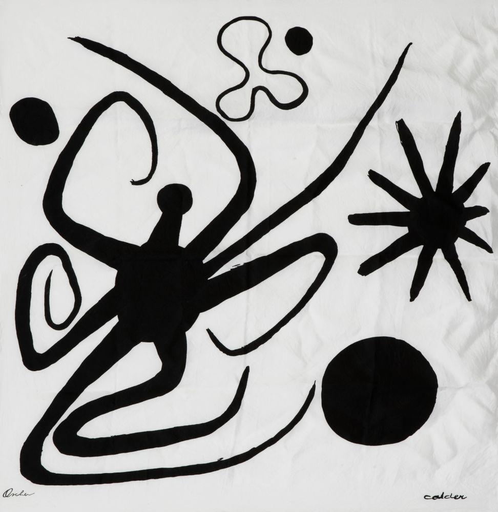 シルクスクリーン Calder - La Mer 