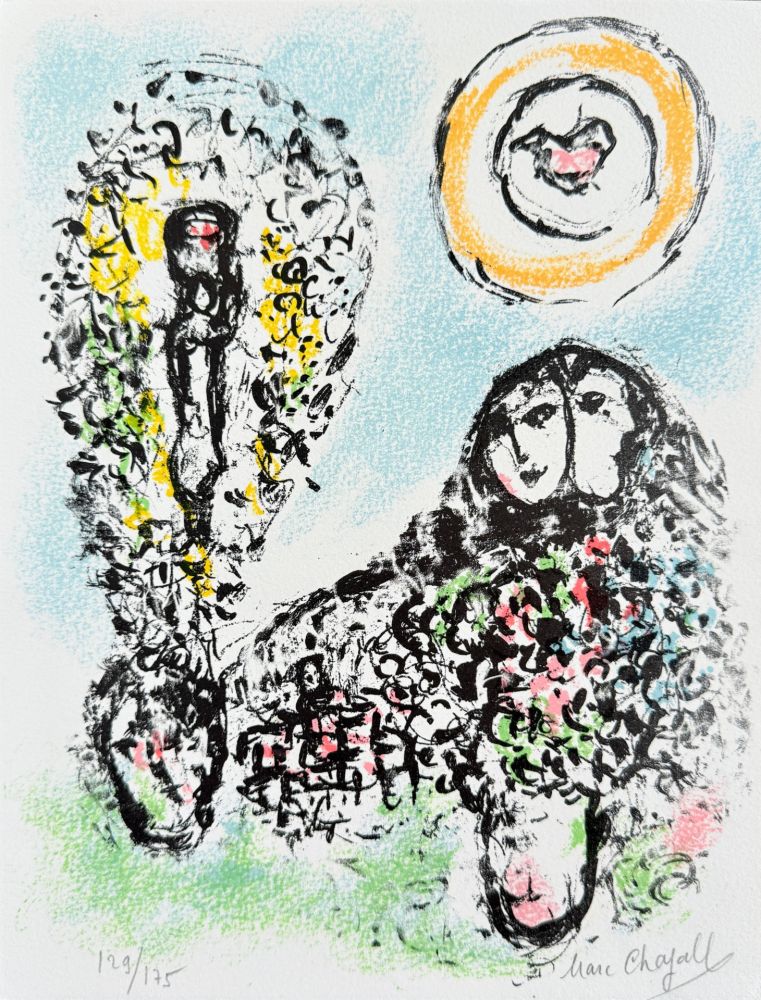リトグラフ Chagall - La Mise en Mot