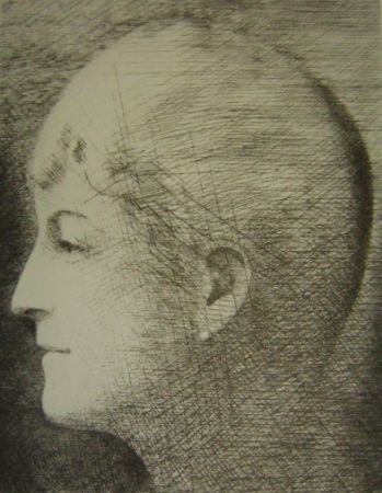 彫版 Marcoussis - La mère de l'artiste en 1900