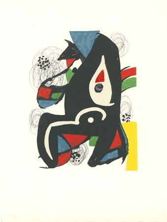 リトグラフ Miró - La mélodie acide - 10