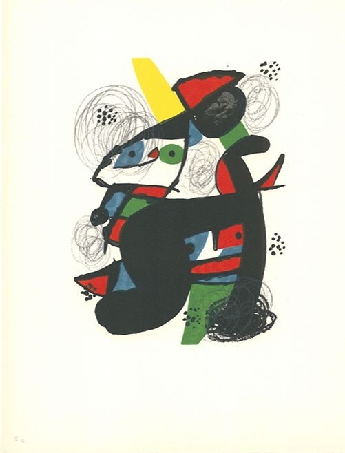 リトグラフ Miró - La mélodie acide - 11