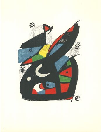 リトグラフ Miró - La mélodie acide - 13