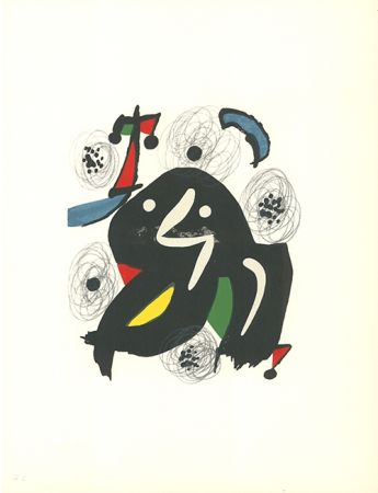 リトグラフ Miró - La mélodie acide - 4