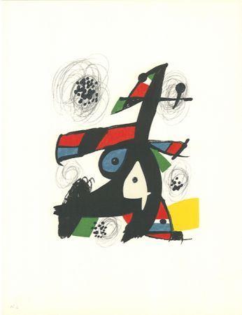 リトグラフ Miró - La mélodie acide - 5