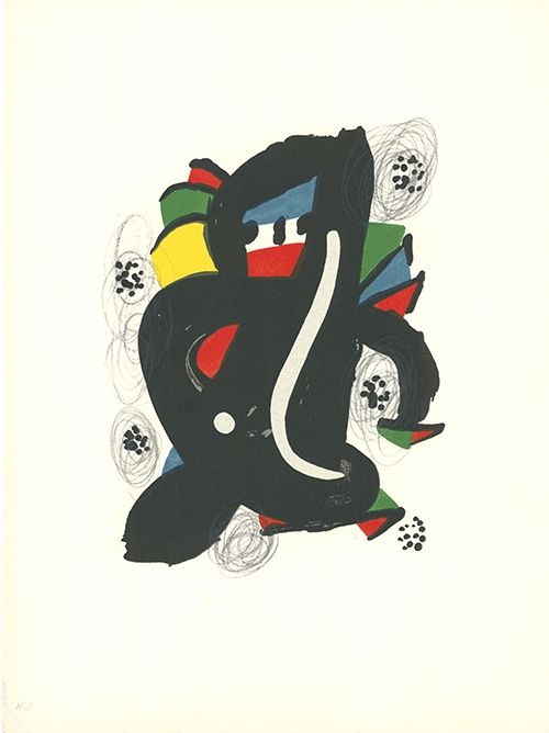 リトグラフ Miró - La mélodie acide - 6
