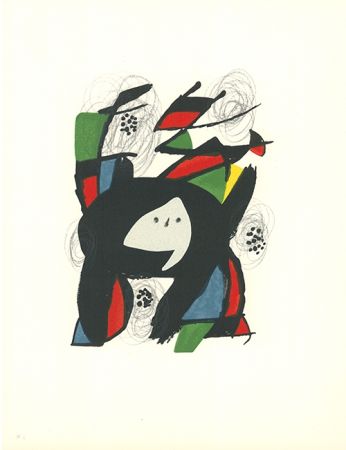リトグラフ Miró - La mélodie acide - 8