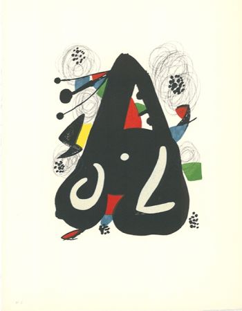 リトグラフ Miró - La mélodie acide - 9