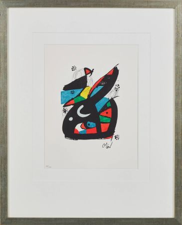 リトグラフ Miró - La Mélodie Acide, Planche XIII