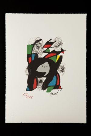 リトグラフ Miró - La mélodie acide VIII