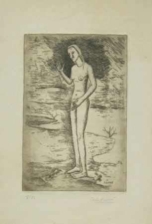 彫版 Carra - La nascita di Venere, 1923