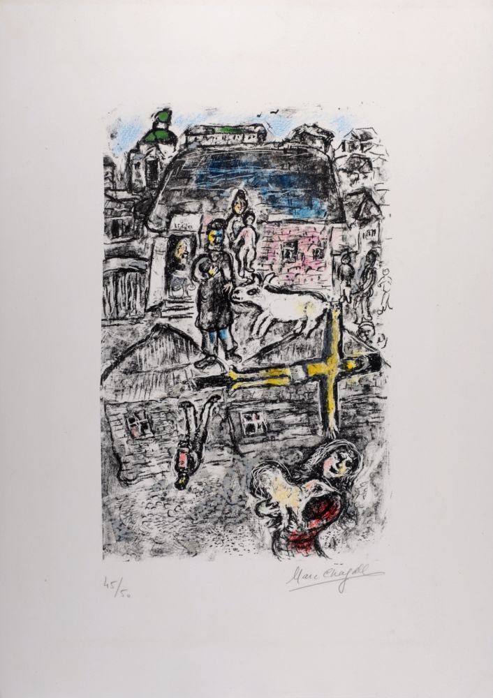 リトグラフ Chagall - La Passion, 1975 - Hand-signed!