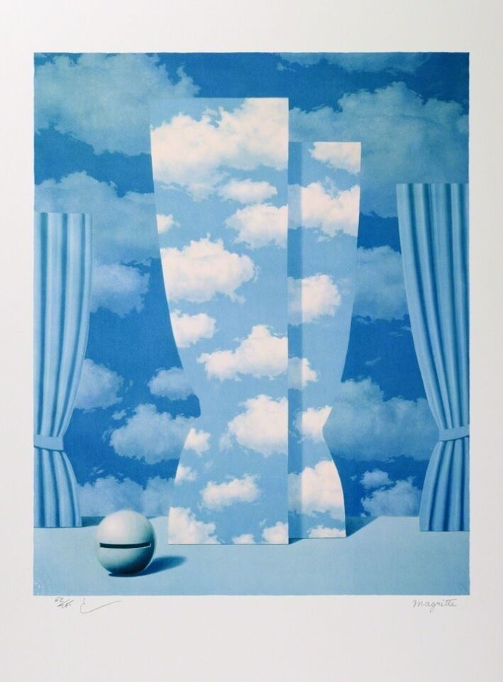 リトグラフ Magritte - La Peine Perdue