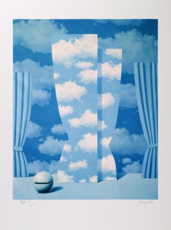 リトグラフ Magritte - La Peine Perdue (The Wasted Effort)