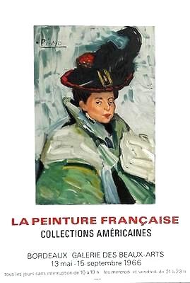 リトグラフ Picasso - La peinture française Collections americaines