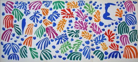 リトグラフ Matisse (After) - La perruche et la sirène - 1952