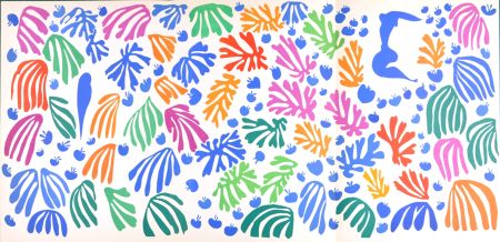 リトグラフ Matisse (After) - La Perruche et la Sirène, 1958