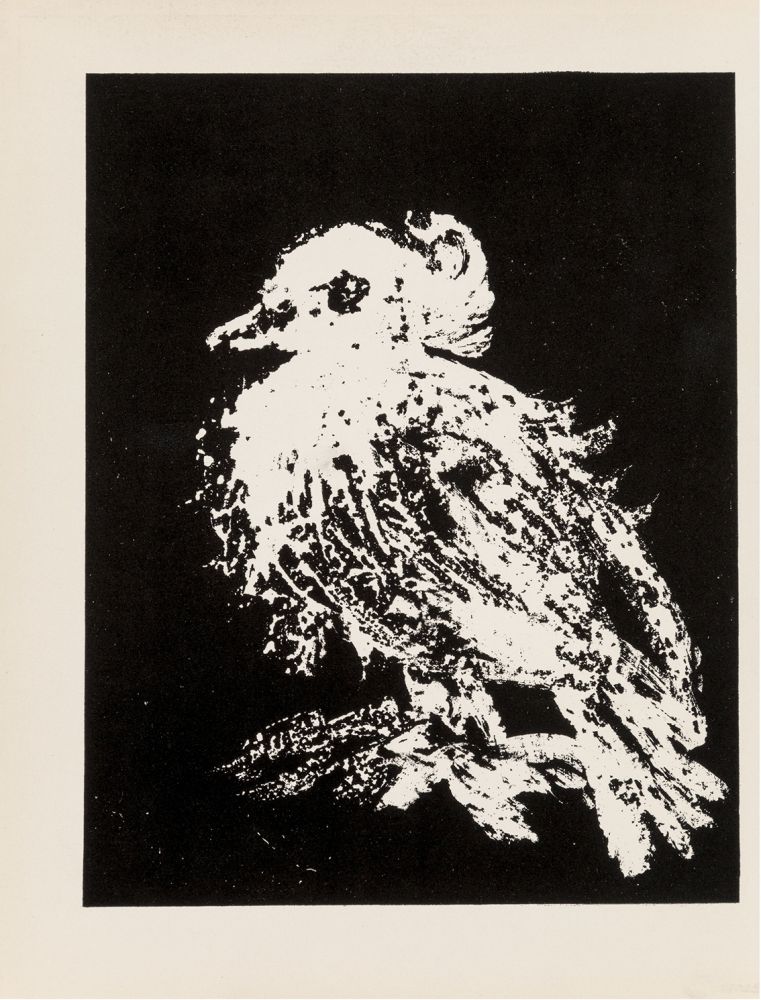 リトグラフ Picasso - LA PETITE COLOMBE (The small dove). 1949
