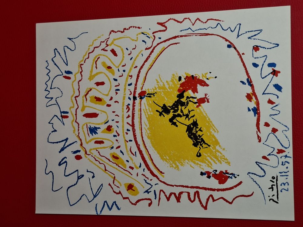 リトグラフ Picasso - La Petite Corrida 1957