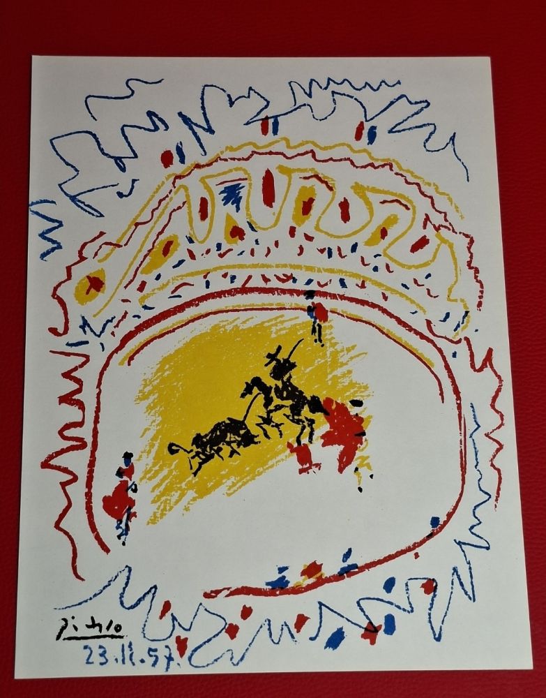 リトグラフ Picasso - La Petite Corrida 1957
