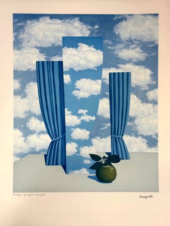 リトグラフ Magritte - La Philosophie et la Peinture : Le Beau Monde, C. 1979