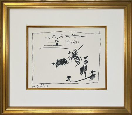 リトグラフ Picasso - La Pique