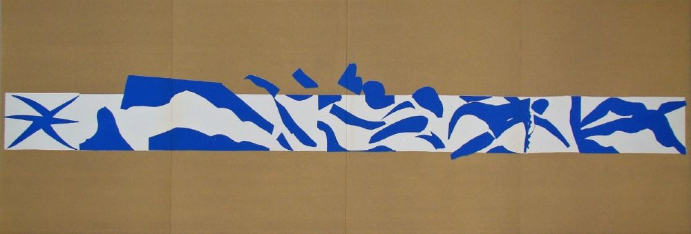 リトグラフ Matisse (After) - La Piscine - Panneau B