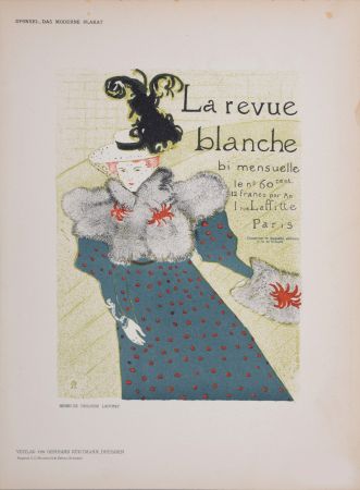 リトグラフ Toulouse-Lautrec - La revue blanche, 1897 