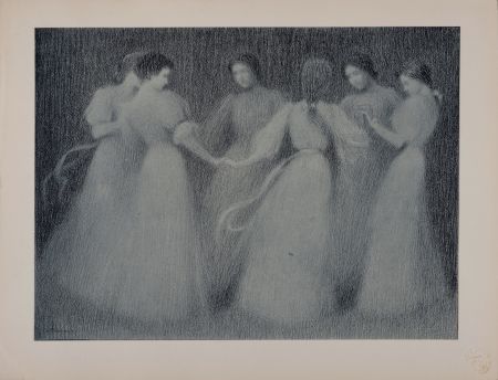 リトグラフ Le Sidaner - La Ronde, 1897