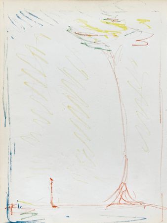 リトグラフ Giacometti - La Rue & L'Arbre